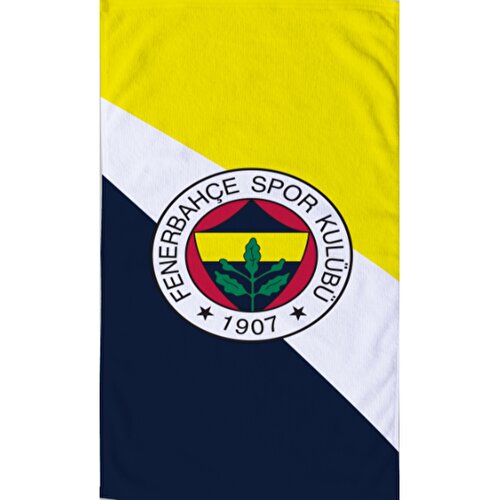 Resim Fenerbahçe 1907 Logo Plaj Havlusu