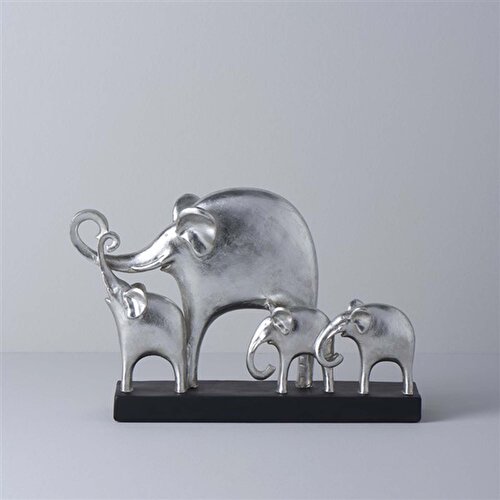 Resim Elephant Biblo Gümüş