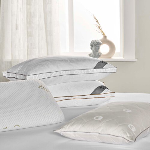 Resim Linens Fluffy Pamuk Standart Yastık