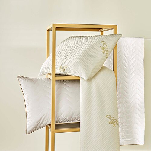 Resim Linens Luxury Bambu Sıvı Geçirmez Standart Yastık Alezi