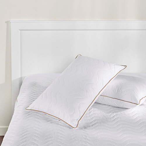 Resim Linens Fluffy Pamuk Extra King Size Yatak Alezi