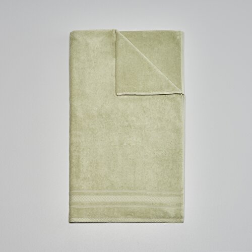 Resim Linens Soft Pamuk 85x150 cm Banyo Havlusu Yeşil