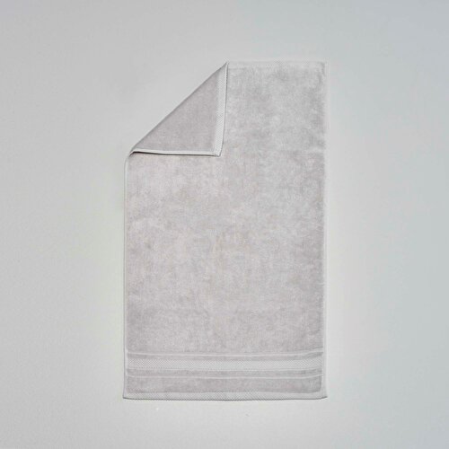 Resim Linens Soft Pamuk 50x85 cm Yüz Havlusu Gri