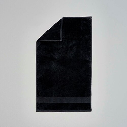 Resim Linens Premium Pamuk 50x85 cm Yüz Havlusu Siyah