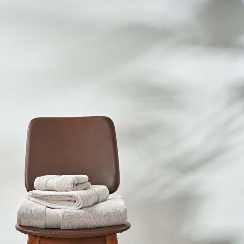 Resim Detayları Göster Linens Premium Pamuk 85x150 cm Banyo Havlusu Vizon