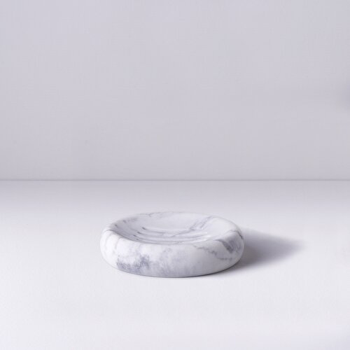Resim Linens Bowie Sabunluk 10,8x2,2 cm Beyaz