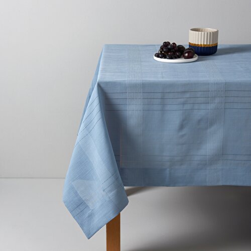Resim Linens Basic 160x220 cm Masa Örtüsü Mavi