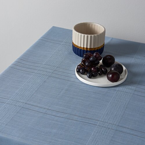 Resim Linens Basic 160x220 cm Masa Örtüsü Mavi
