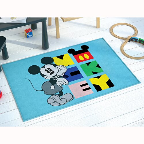 Resim Lisanslı Disney Mickey Mouse 80x120 Halı