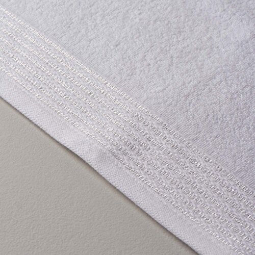 Resim Linens Pearl Pamuk Yüz Havlusu 50x80 Cm Beyaz
