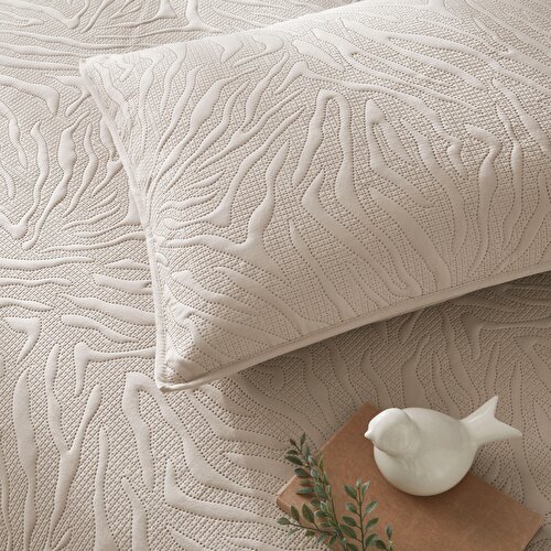 Resim Linens Wild Tek Kişilik Yatak Örtüsü Seti Bej