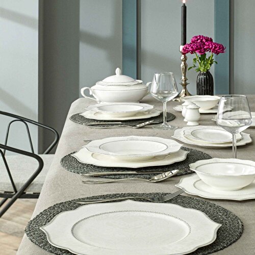 Resim Pierre Cardin Margaret 60 Parça 12 Kişilik Yemek Takımı