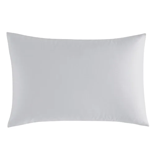 Resim Linens Mix&Match Pamuk Saten 2'li Standart Yastık Kılıfı Seti Gri