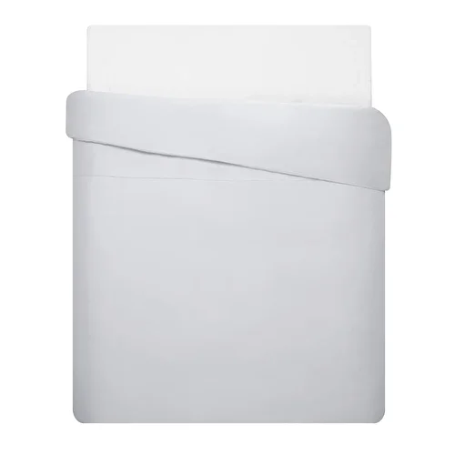 Resim Linens Mix&Match Pamuk Saten Çift Kişilik Saten Nevresim Kılıfı Gri