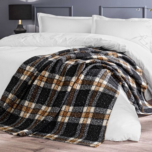 Resim Detayları Göster Linens Kika Throw / TV Battaniyesi Lacivert