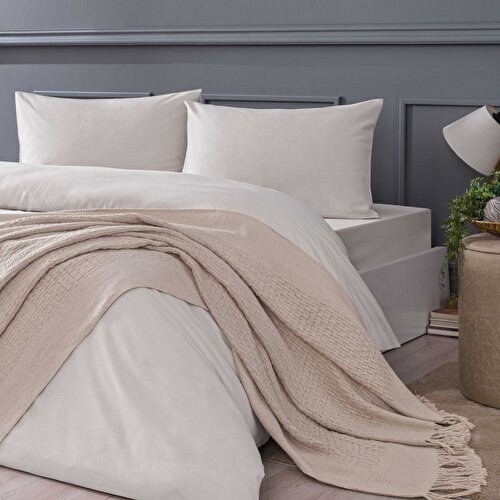 Resim Detayları Göster Linens Bliss Throw / TV Battaniyesi Taş