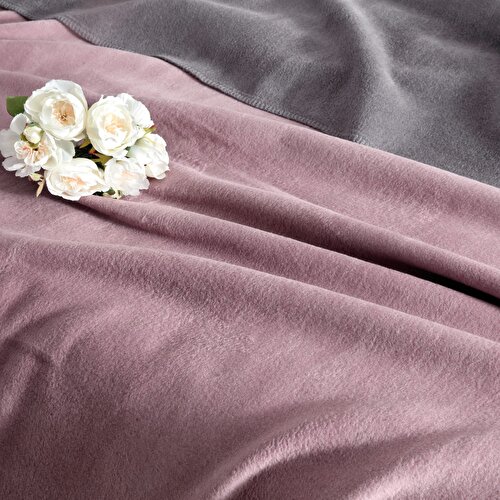 Resim Linens Gloria King Pembe Battaniye