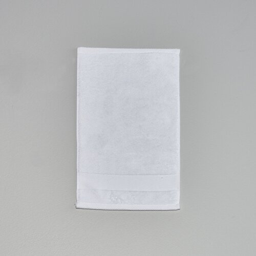 Resim Linens Premium Pamuk 30x45 cm El Havlusu Beyaz