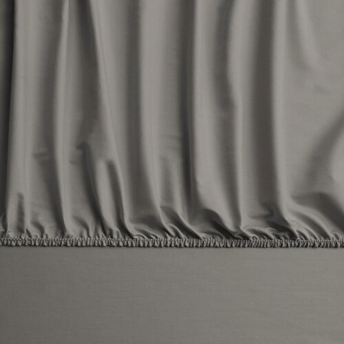 Resim Linens Mix&Match Pamuk Saten Süperking Size Lastikli Çarşaf Vizon