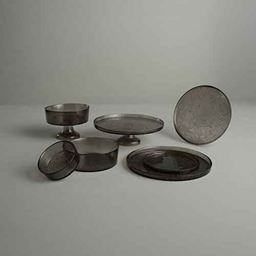 Resim Linens Gleam Cam 14 cm Kase Füme