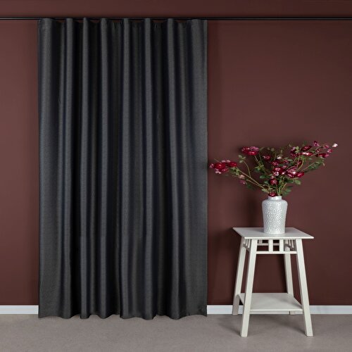 Resim Detayları Göster Taç Memphis Hazır Fon Perde Lacivert 150x260 cm
