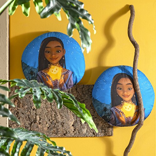 Resim Detayları Göster Lisanslı Disney Wish 40x40 Pamuk Kırlent