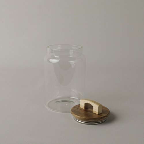 Resim Linens Orla Cam 12x12x20 cm Kavanoz