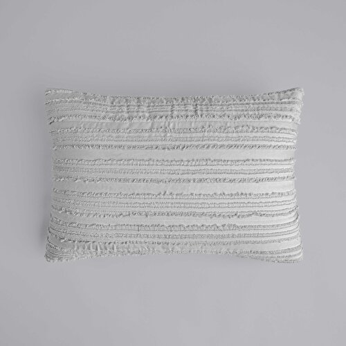 Resim Linens Gorgeous 40x60 cm Kırlent Kılıfı Gri