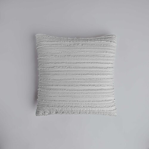 Resim Linens Gorgeous 50x50 cm Kırlent Kılıfı Gri