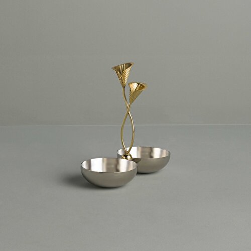 Resim Linens Lily 2'li Kase 26x23 cm