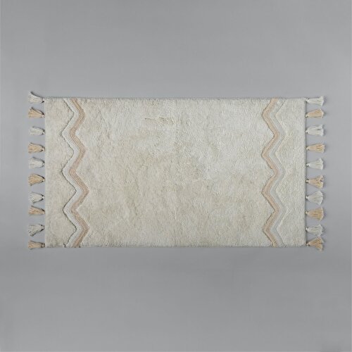 Resim Linens Litzy 70x120 cm Paspas Ekru