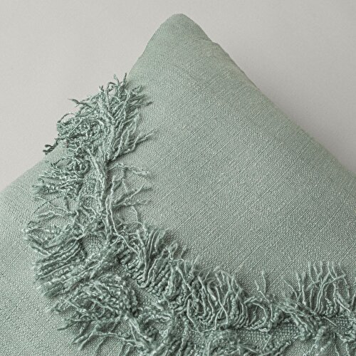 Resim Linens Silbon Kırlent Kılıfı 30x50 cm Yeşil