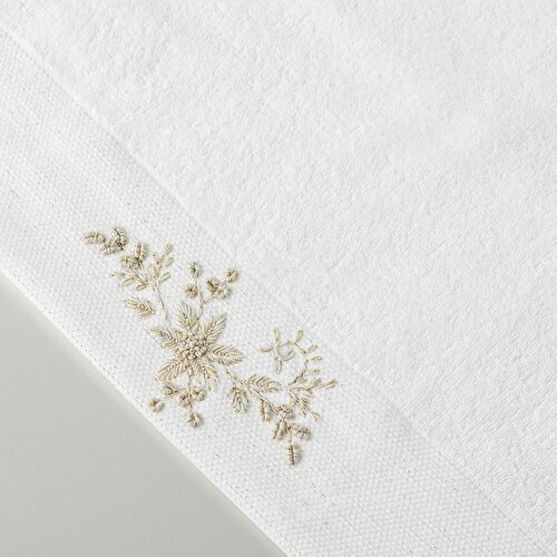 Resim Linens Vınca Pamuk Yüz Havlusu 50X85 Cm Beyaz