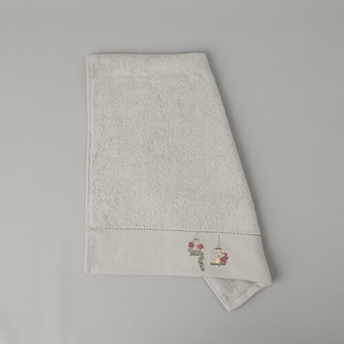 Resim Linens Glade Bambu Yüz Havlusu 50x85 Cm Stone