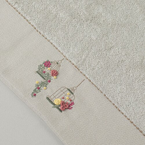 Resim Linens Glade Bambu Yüz Havlusu 50x85 Cm Stone
