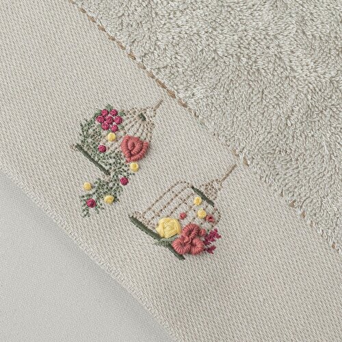 Resim Linens Glade Bambu El Havlusu 30x45 Cm Stone
