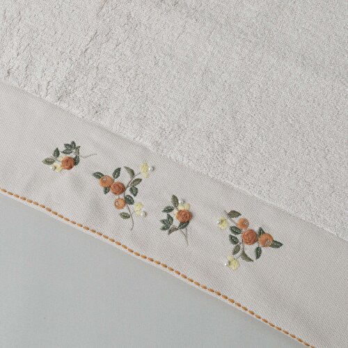 Resim Linens Ladina Bambu Yüz Havlusu 50x85 Cm Açık Bej