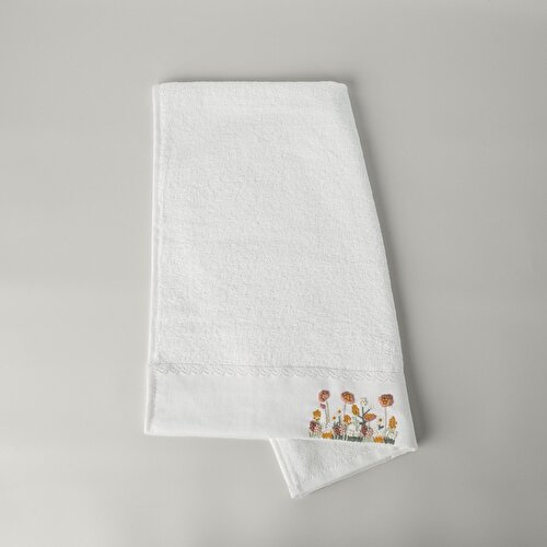 Resim Linens Tındra Bambu Yüz Havlusu 50X85 Cm Beyaz