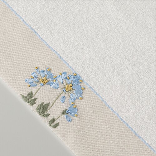 Resim Linens Nıssa Bambu Yüz Havlusu 50X85 Cm Beyaz