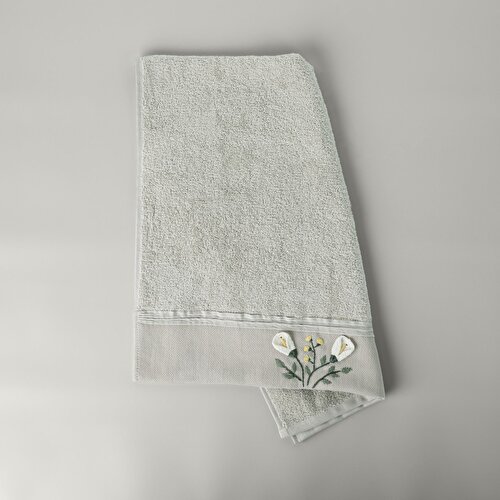 Resim Linens Tılly Bambu Yüz Havlusu 50X85 Cm Stone