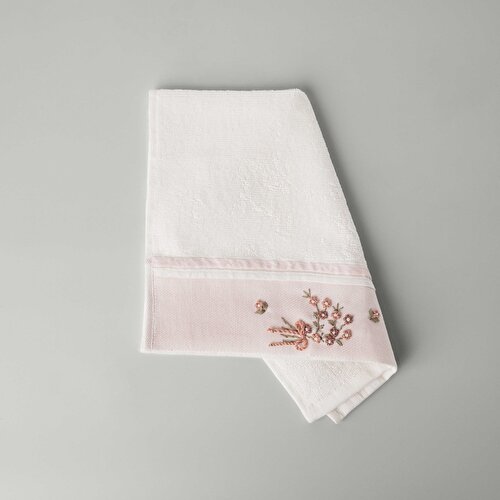 Resim Linens Bella Bambu El Havlusu 30X45 Cm Ekru