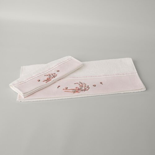 Resim Linens Bella Bambu El Havlusu 30X45 Cm Ekru