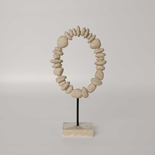 Resim Detayları Göster Linens Stone Garland 17x6x34 cm Dekor Naturel