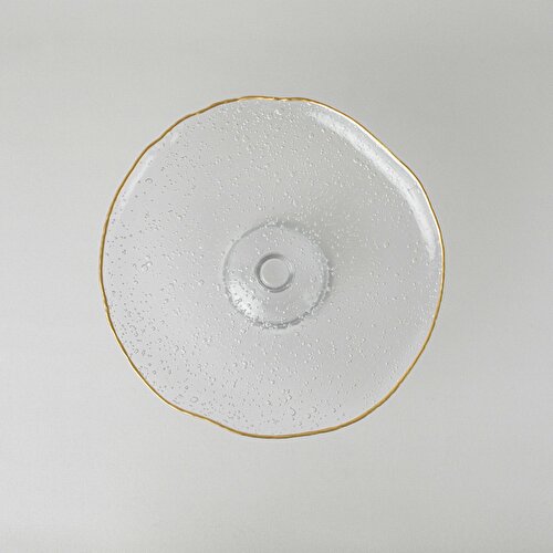 Resim Linens Bubble Ayaklı Servis 33 cm Gold