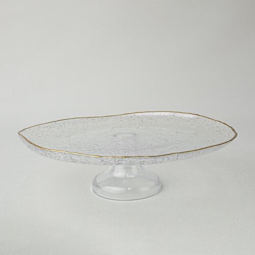 Resim Linens Bubble Ayaklı Servis 33 cm Gold