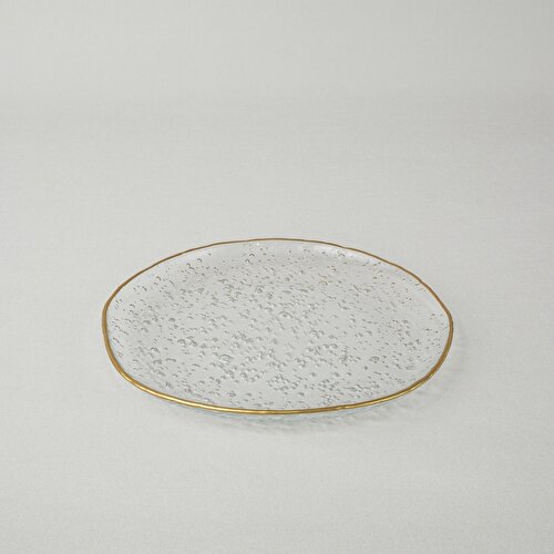 Resim Linens Bubble Pasta Tabak 22 cm Gold