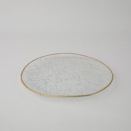 Resim Linens Bubble Servis Tabak 27 cm Gold