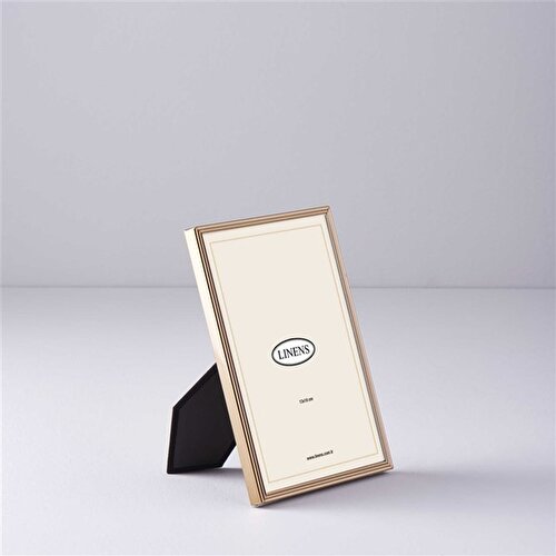 Resim Linens Matte Metal 13x18 cm Çerçeve Gold