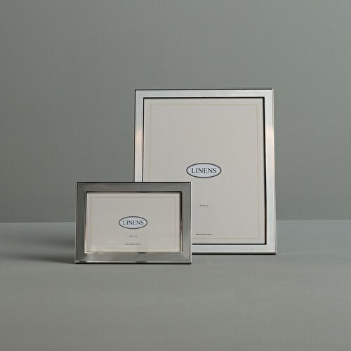 Resim Linens Trina Metal 15x10 cm Çerçeve Gümüş