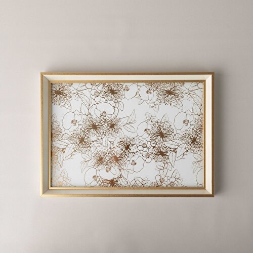 Resim Detayları Göster Linens Pugi Dekoratif 30x42 cm Tepsi